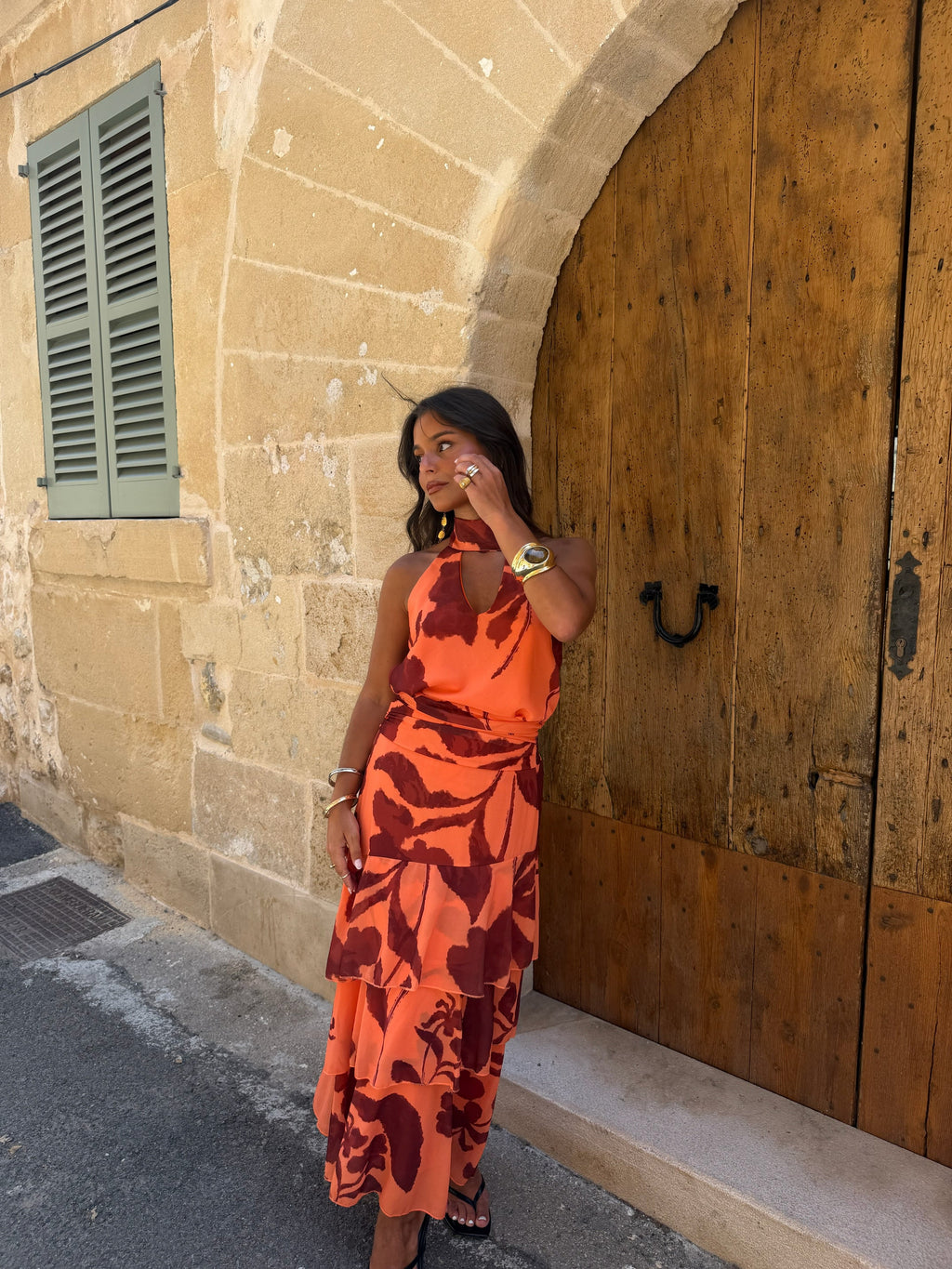 Chamonix | Vestido en Naranja
