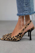 Dulce™ Tacones D’Orsay con estampado de leopardo
