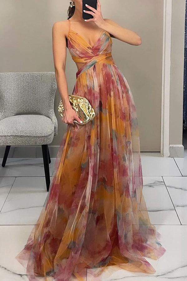 Vestido Maxi Floral Burdeos – Elegante y Sofisticado