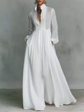Narbona | Vestido Largo de Algodón y Lino - Suave, Fresco y Versátil