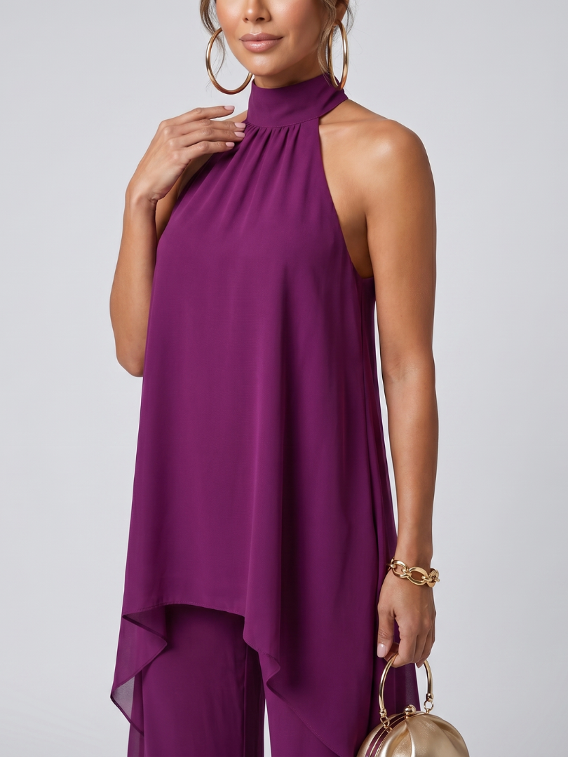 Conjunto Mónaco: estilo asimétrico y elegante