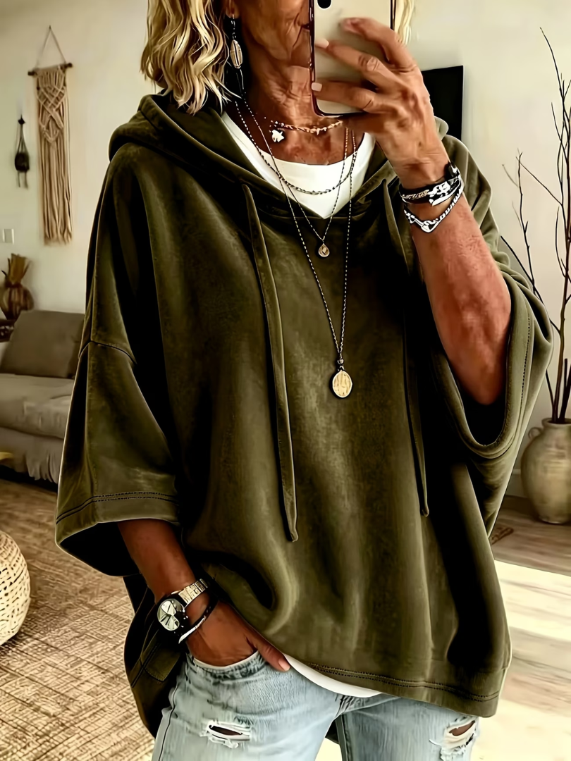 Ronda | Sudadera Oversize de Terciopelo
