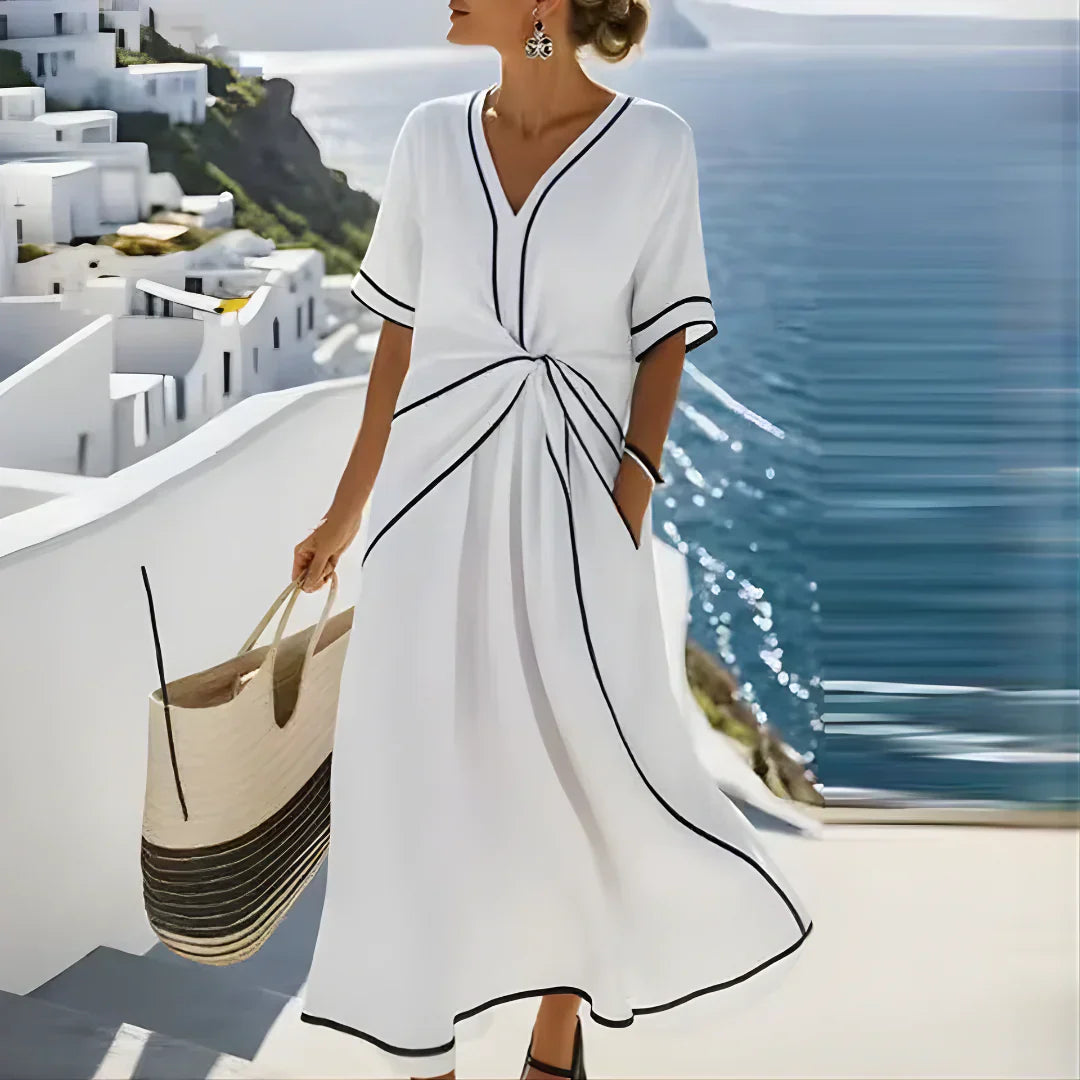 Vestido Maxi Elegante de Isabella Montecarlo