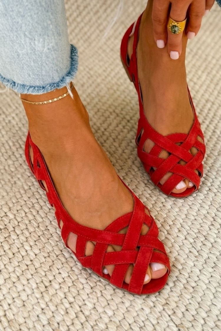 Lecce | Sandalias Planas Trenzadas - Estilo y Comodidad