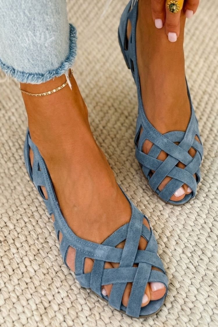 Lecce | Sandalias Planas Trenzadas - Estilo y Comodidad