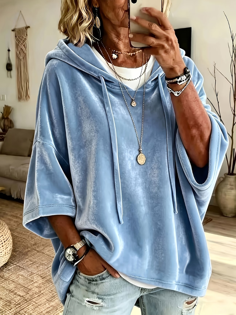 Ronda | Sudadera Oversize de Terciopelo - vista 1