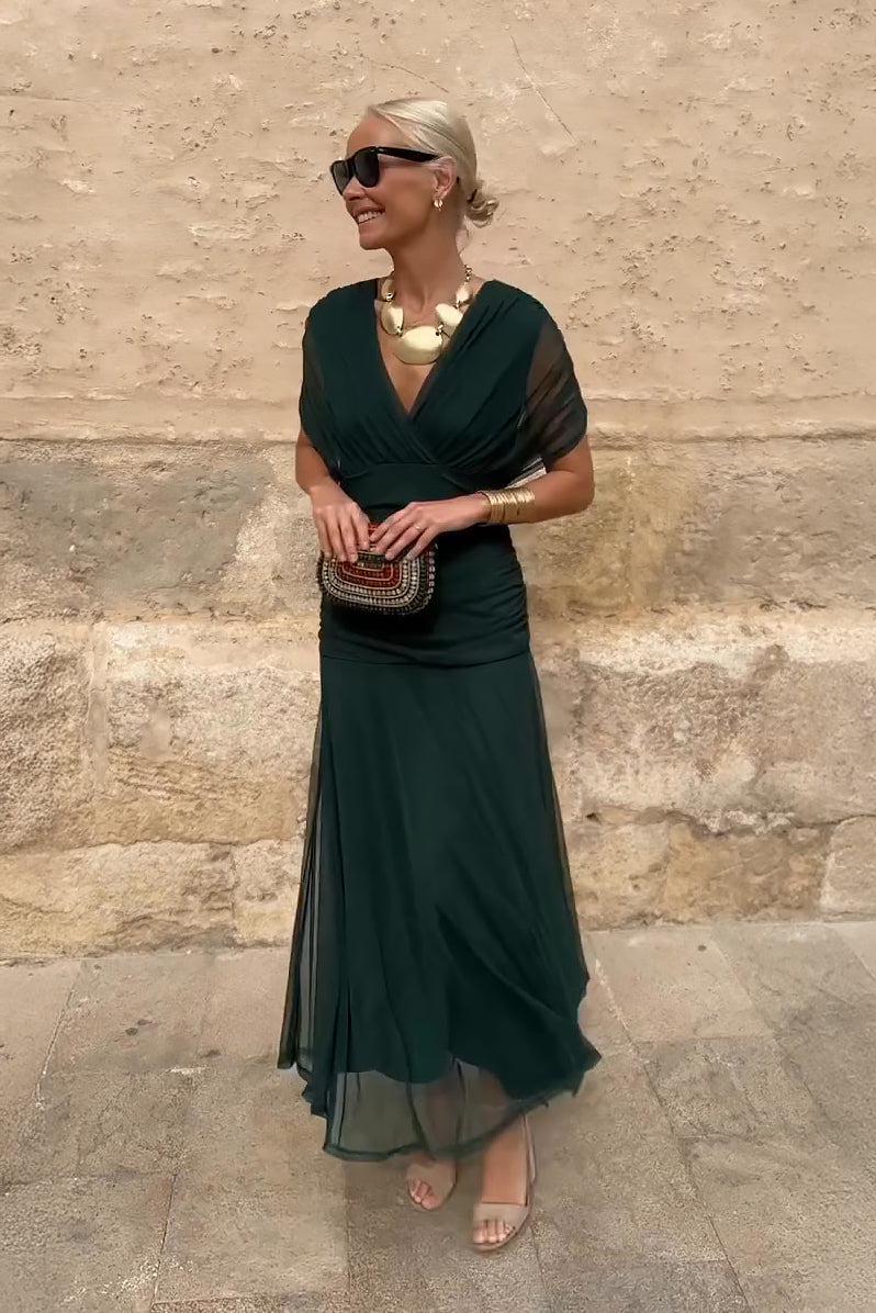 Cannes | Vestido Largo de Gala con Escote en V