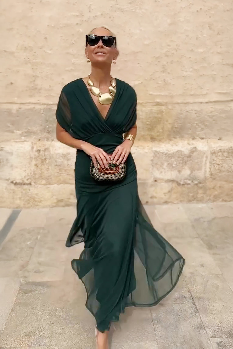 Cannes | Vestido Largo de Gala con Escote en V