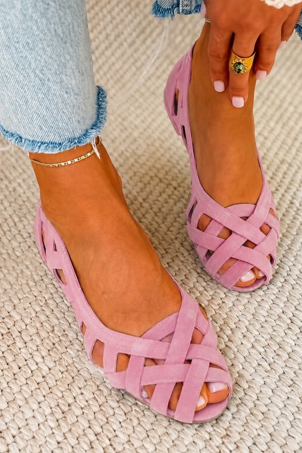 Lecce | Sandalias Planas Trenzadas - Estilo y Comodidad