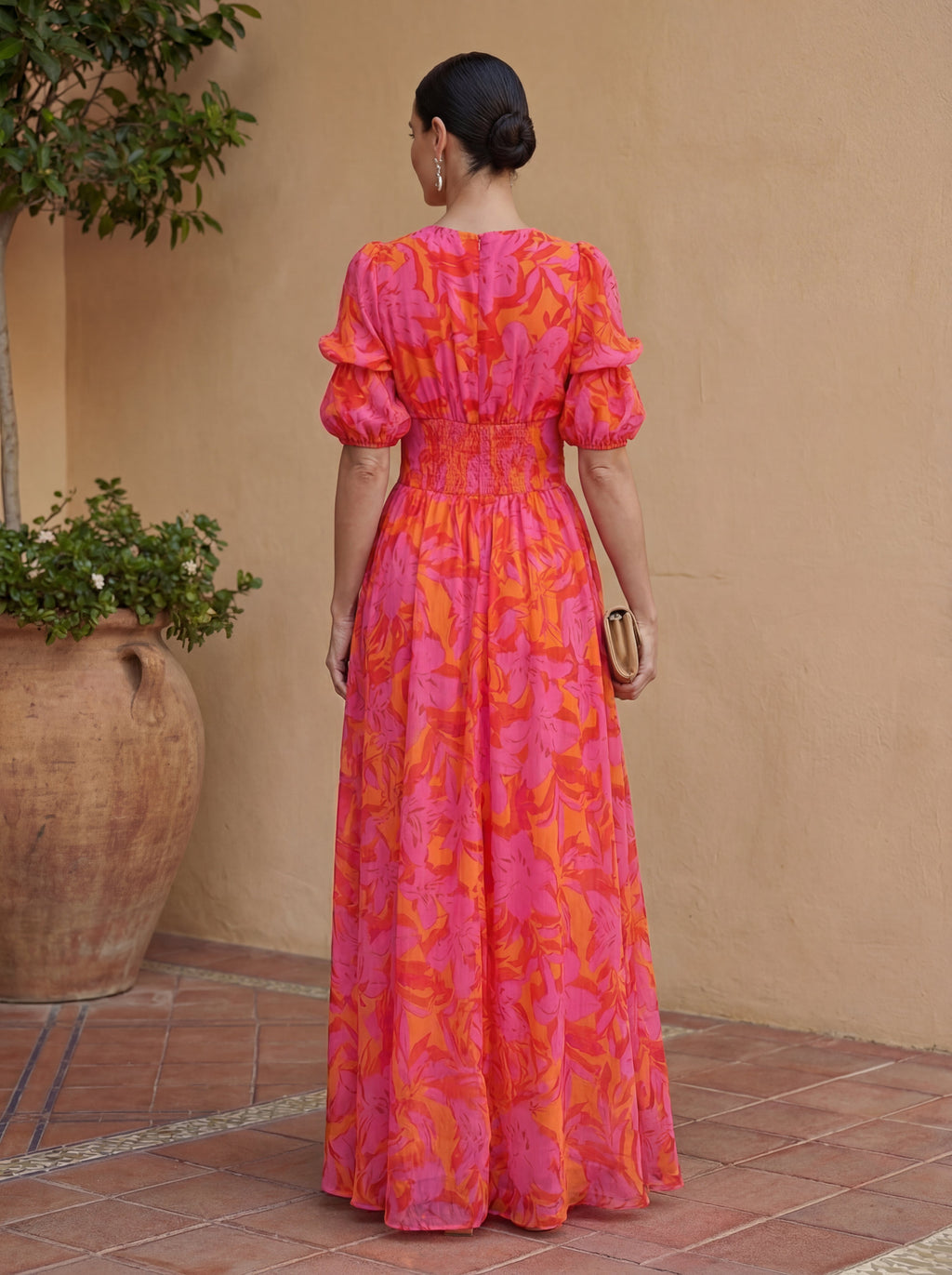 Antibes — Vestido Estampado Floral