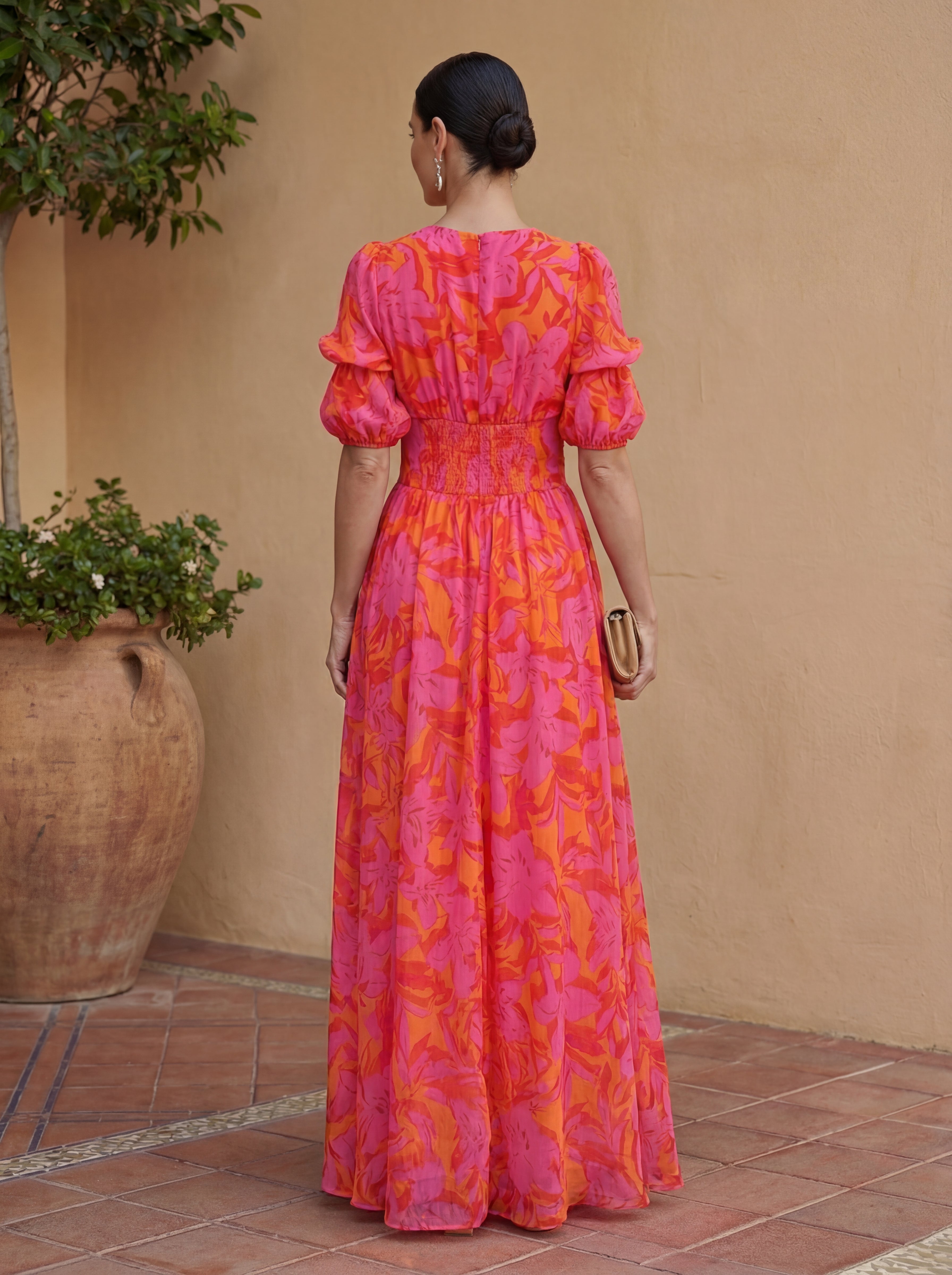 Antibes — Vestido Estampado Floral