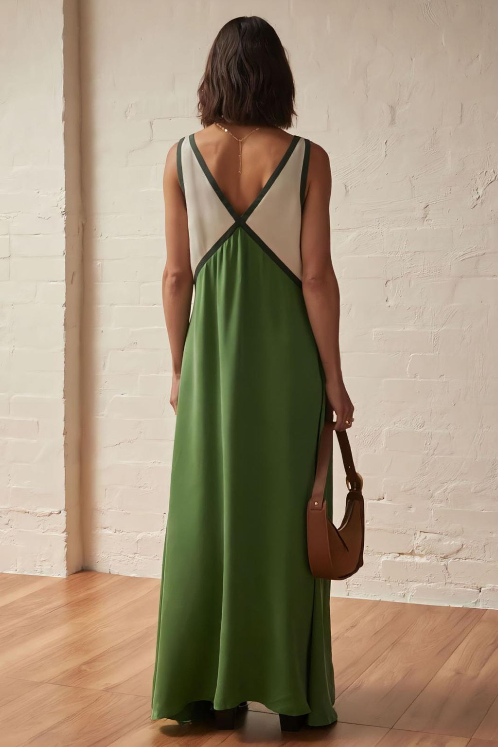 Saint-Tropez | Vestido Midi sin Mangas - Estilo y Elegancia