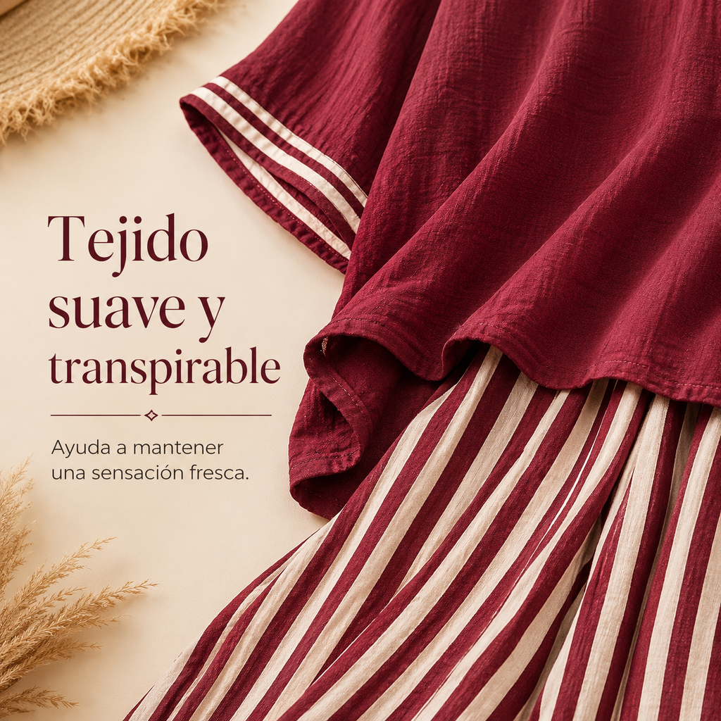 Portofino | Conjunto Fluido Cubre Abdomen