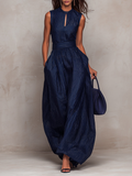 Angoulême | Conjunto Maxi de Rayas en Azul Marino