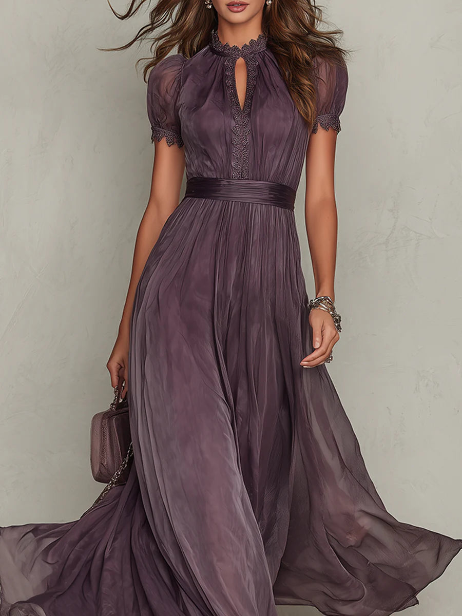 Capri | Vestido Largo de Gasa: Leve, Elegante e Versátil