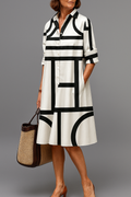 Vestido Midi Elegante | Colección Isabella Montecarlo
