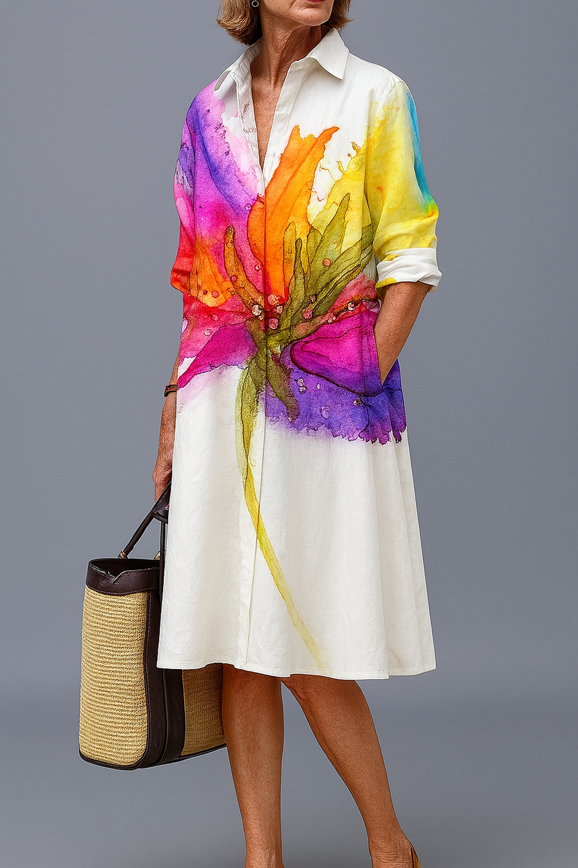 Vestido Midi Elegante | Colección Isabella Montecarlo