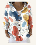Cádiz chaqueta multicolor sobre fondo marfil