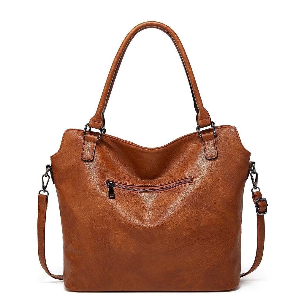 Gioia bolso shopper marrón frontal