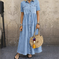 Honfleur | Vestido Midi con Botones - Elegancia Atemporal