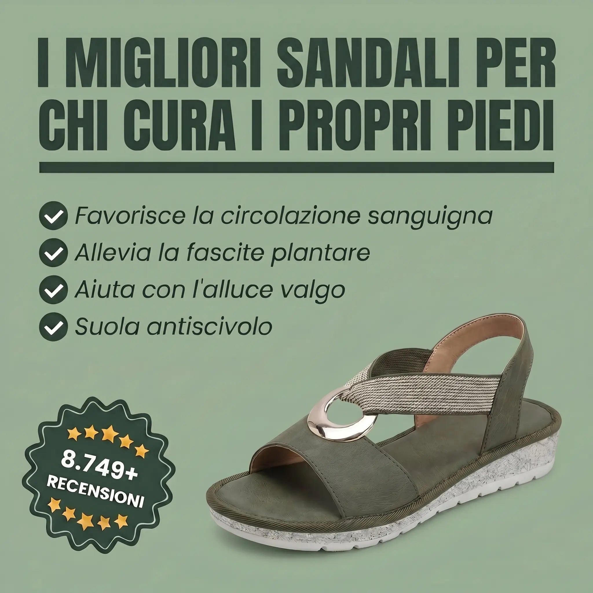 Liva | Sandalias Ortopédicas de Máximo Confort
