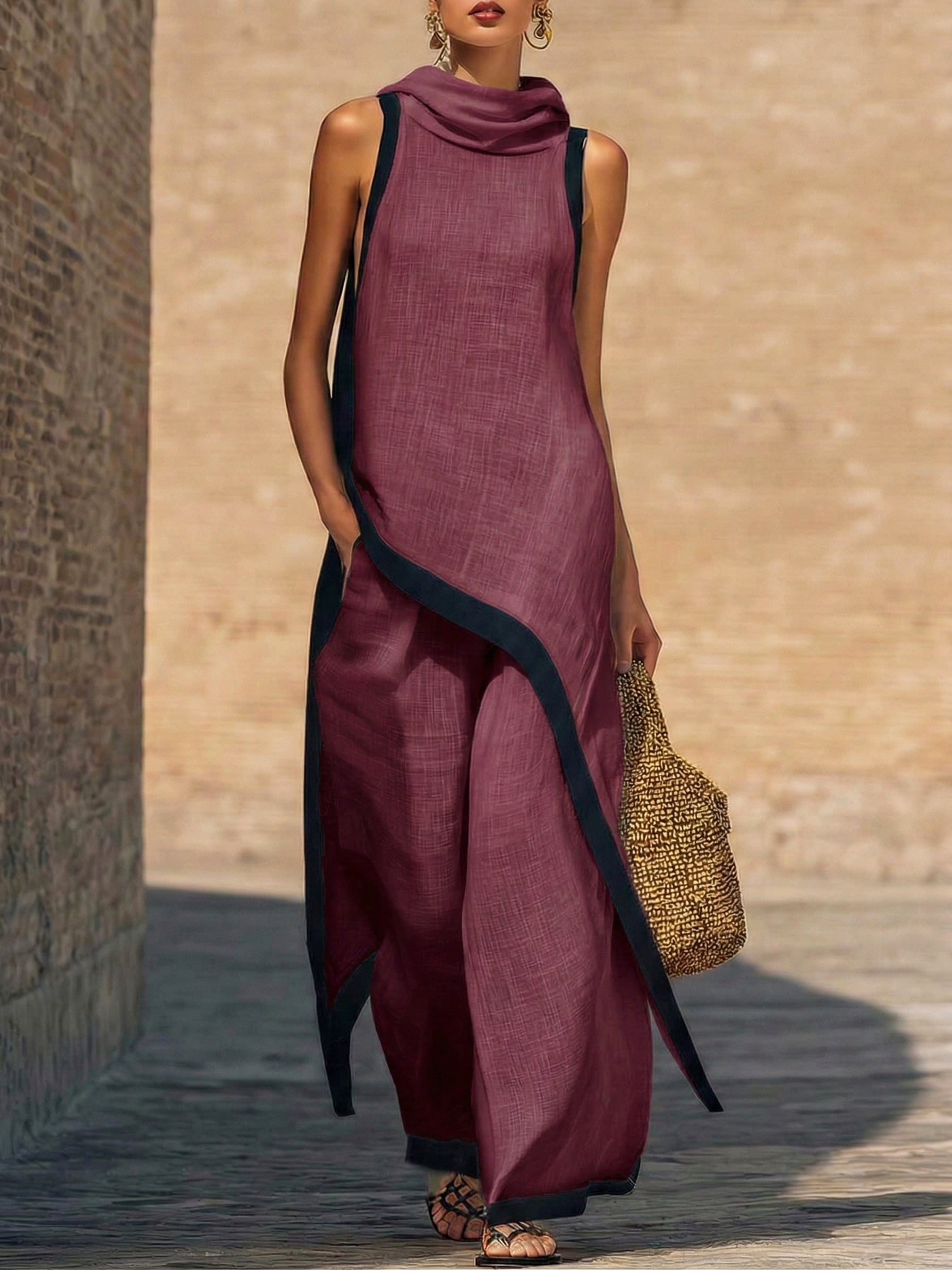 Ravello | Conjunto Elegante Dos Piezas Minimalista
