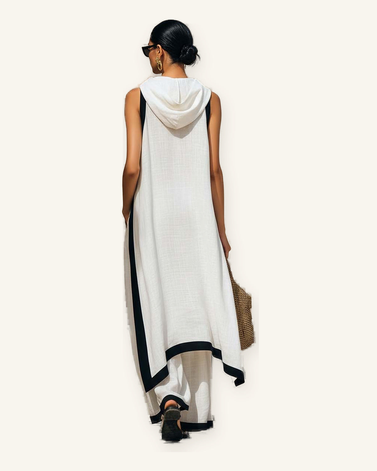 Ravello | Conjunto Elegante Dos Piezas Minimalista sobre fondo marfil