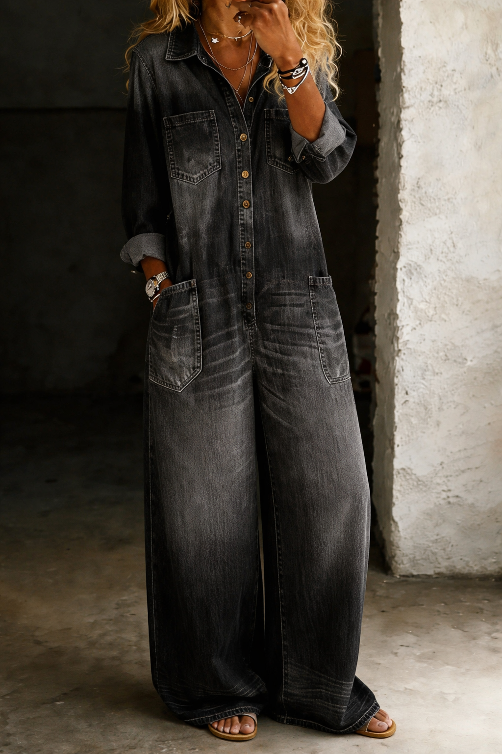 Valladolid | Conjunto denim cómodo de corte relajado - imagen 2